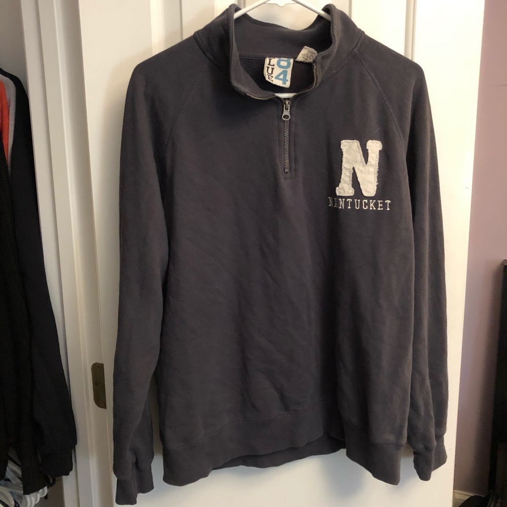 Nantucket quarter zip sweatshirt